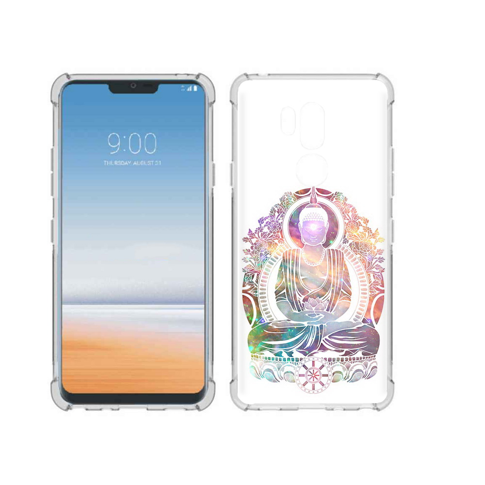 

Чехол MyPads Tocco для LG G7 ThinQ умный мужчина абстракция, Прозрачный, Tocco