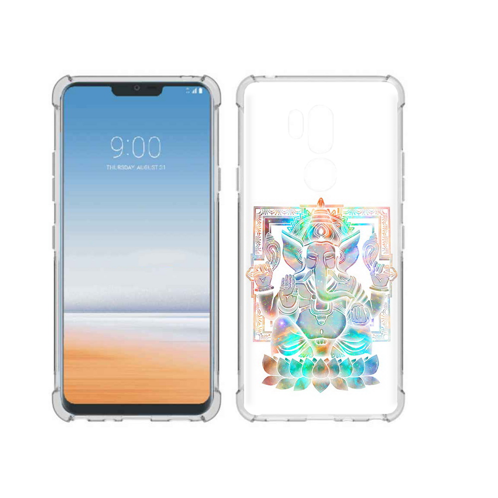 

Чехол MyPads Tocco для LG G7 ThinQ умный слон, Прозрачный, Tocco