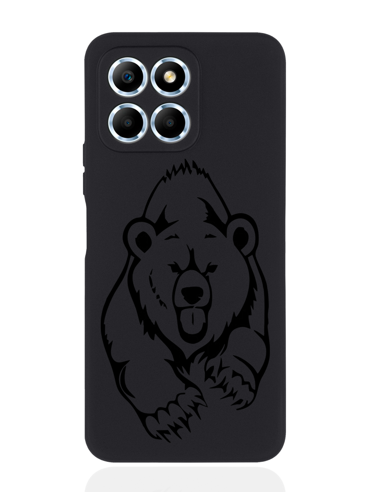 

Чехол MustHaveCase для Honor X6 Медведь черный