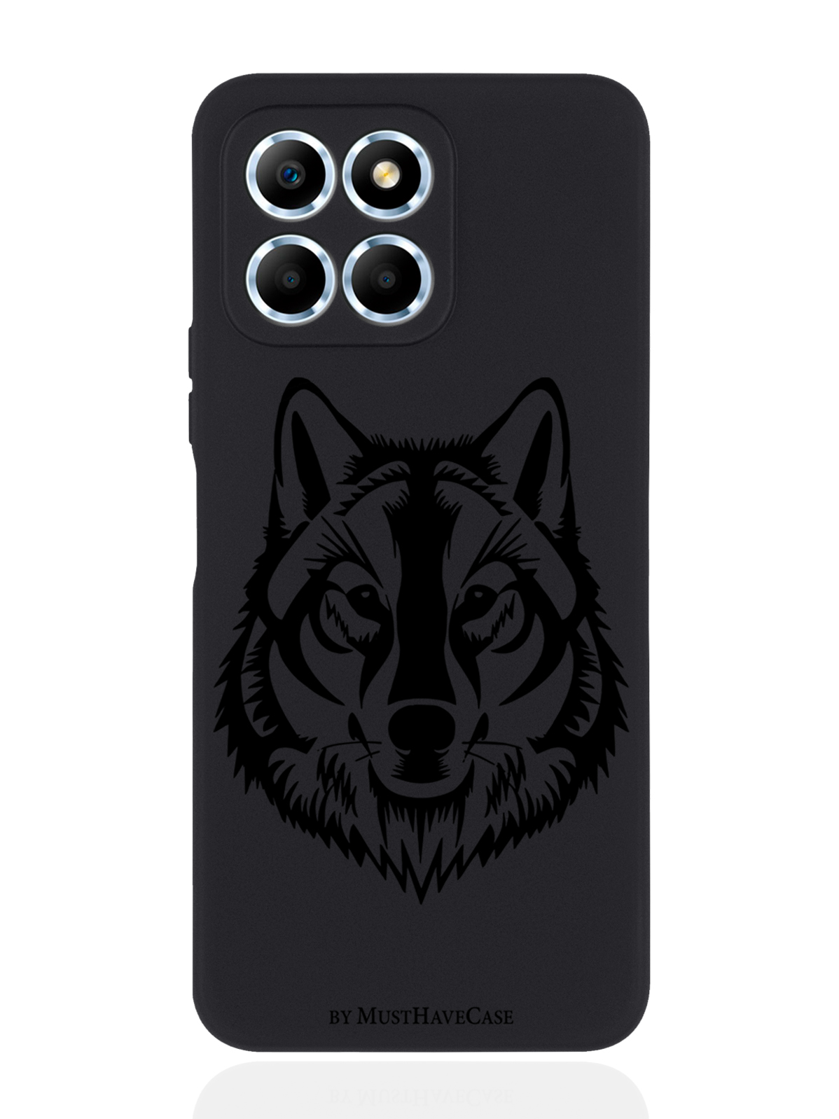 

Чехол MustHaveCase для Honor X6 Волк черный