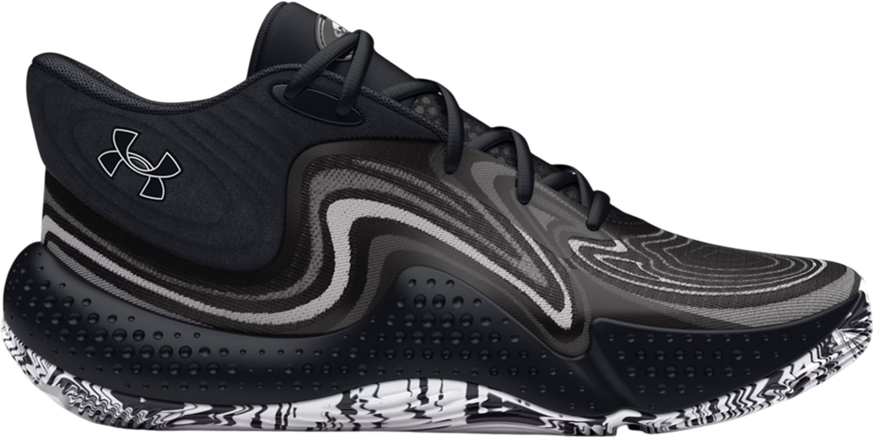 

Кроссовки унисекс UNDER ARMOUR Spawn 6 Mid черные M11 US; W12.5 US, Черный, UA Spawn 6 Mid
