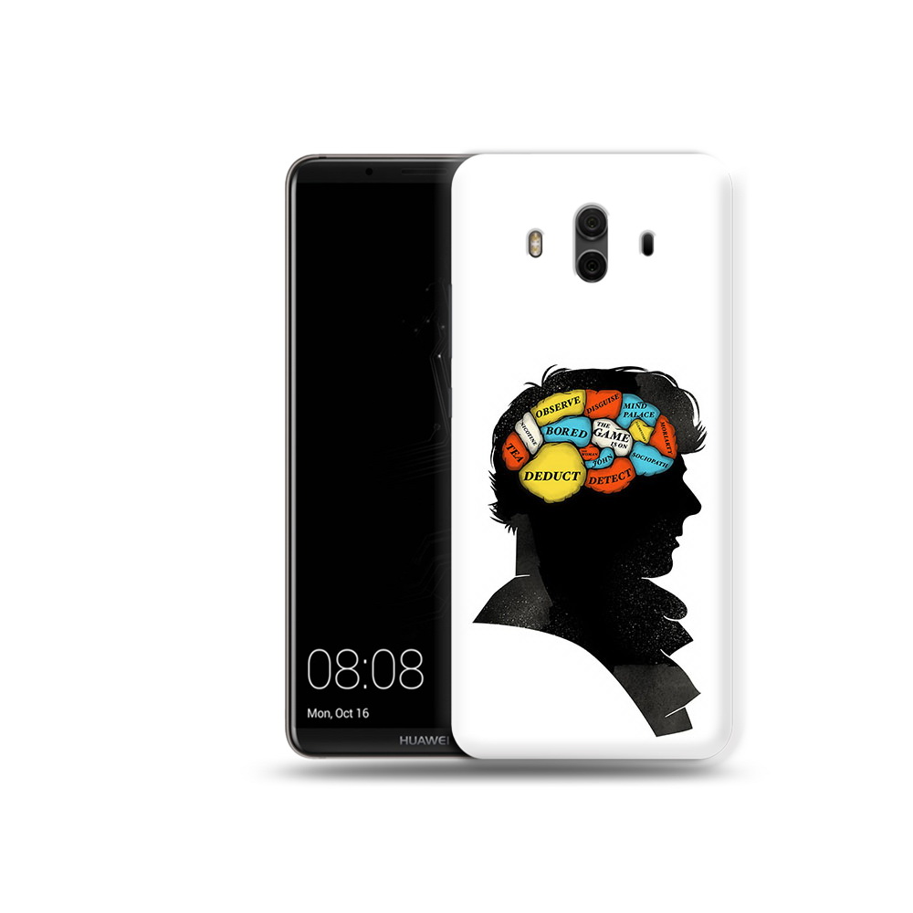 

Чехол MyPads Tocco для Huawei Mate 10 темный рисунок (PT88364.53.640), Прозрачный, Tocco