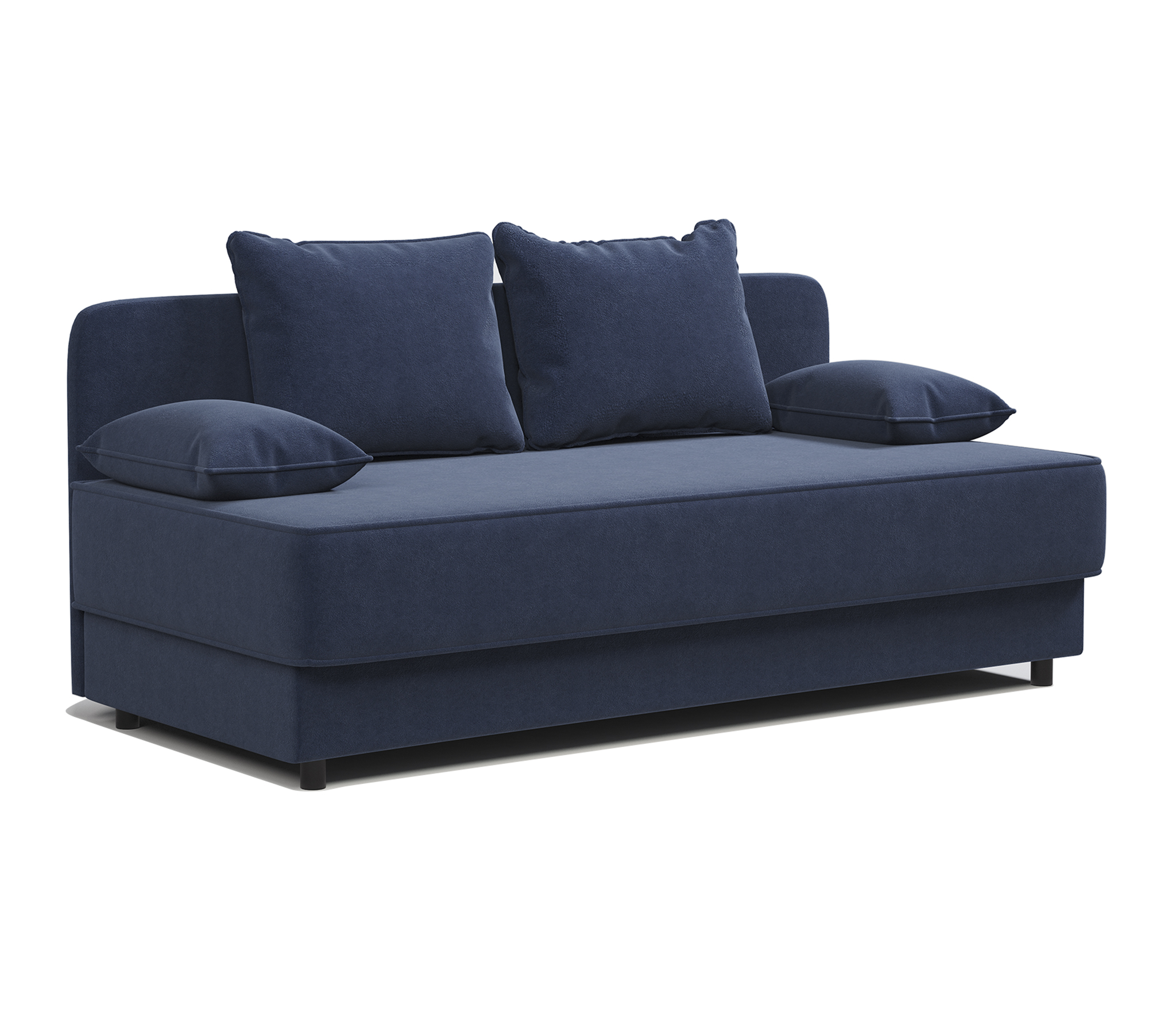 

Кушетка Шарм-Дизайн Прима велюр Ультра миднайт, Прима