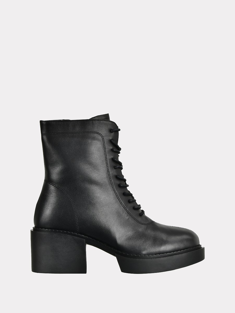 

Ботинки женские Versiya shop PW2617-91170YM черные 41 RU, PW2617-91170YM