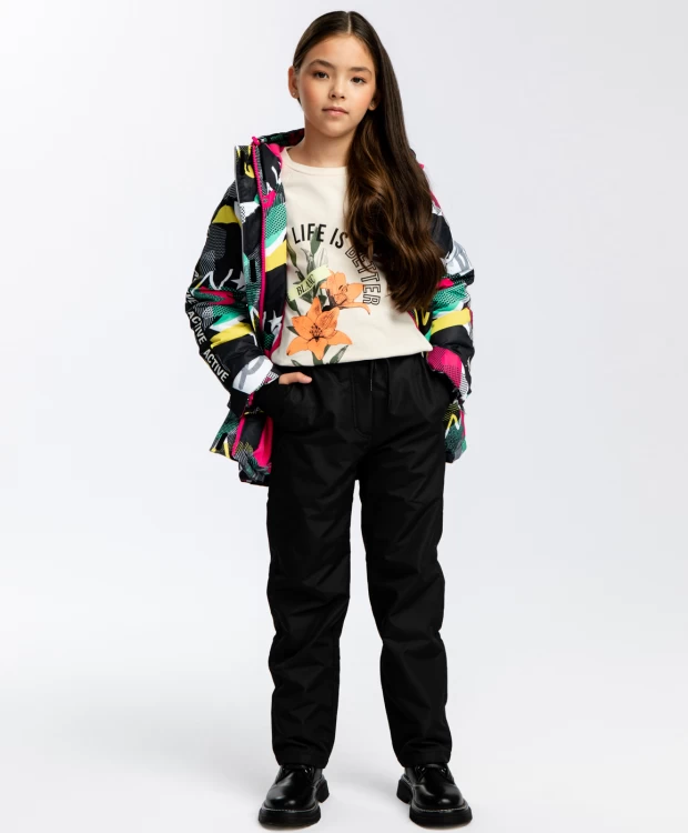 

Куртка детская Button Blue 223BBGA41020013, мультицвет, 140, Разноцветный, 223BBGA41020013