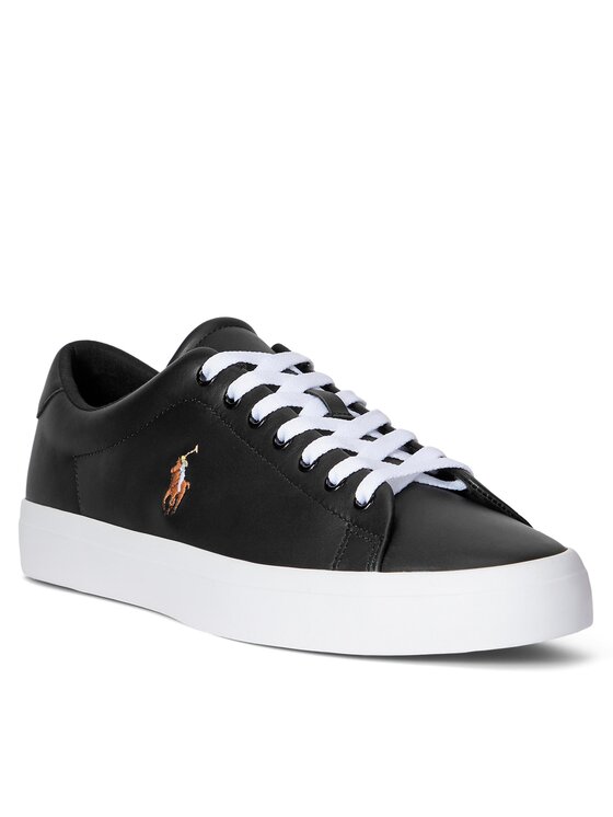 Кеды мужские Polo Ralph Lauren Longwood 816884372001 черные 40 EU черный