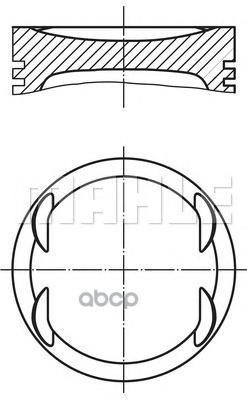 

Поршень Mahle/Knecht 0116901