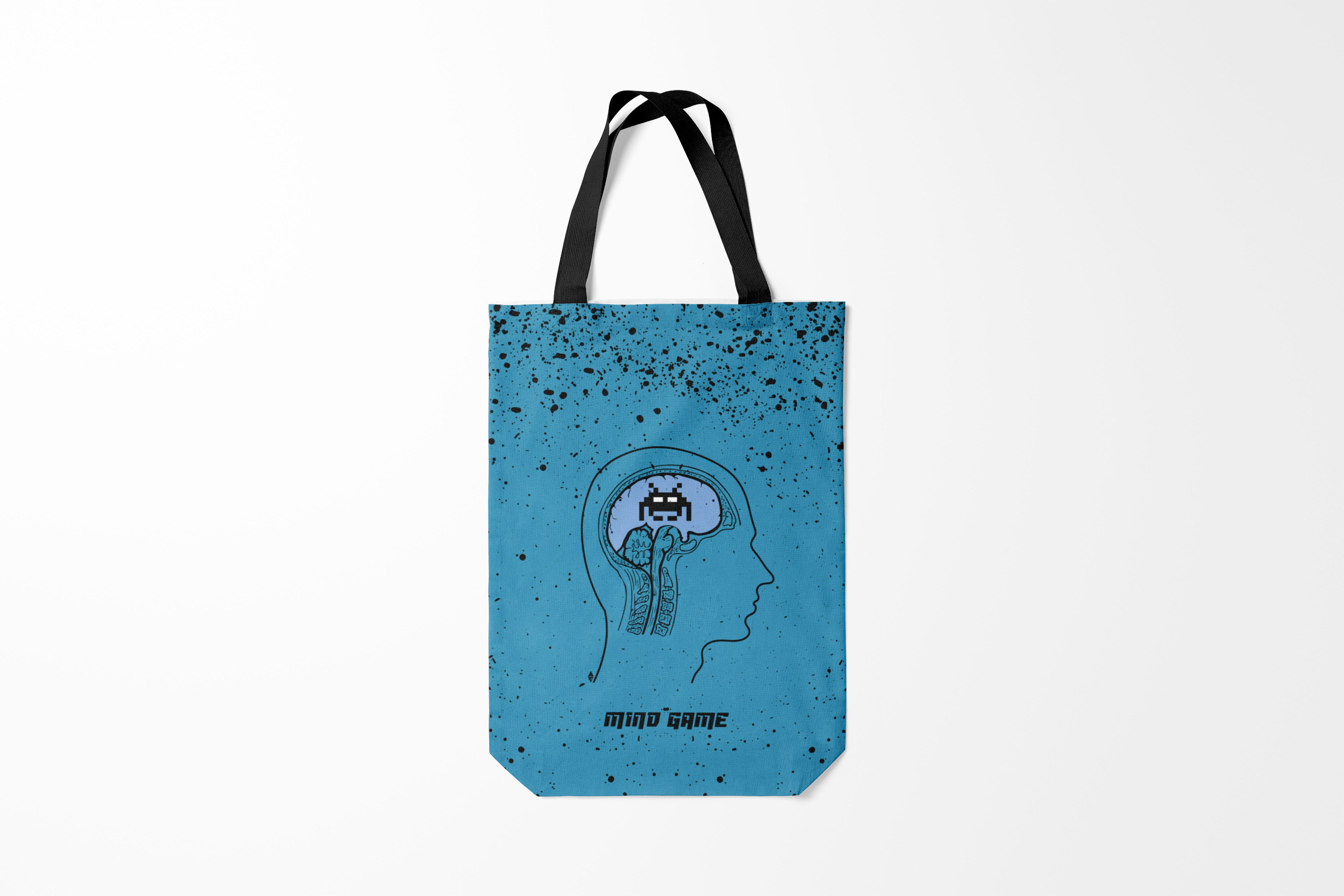 

Сумка шoппер унисекс Burnettie Разные игры Space Invaders Mind Game Z,, Разные игры Space Invaders Mind Game Z