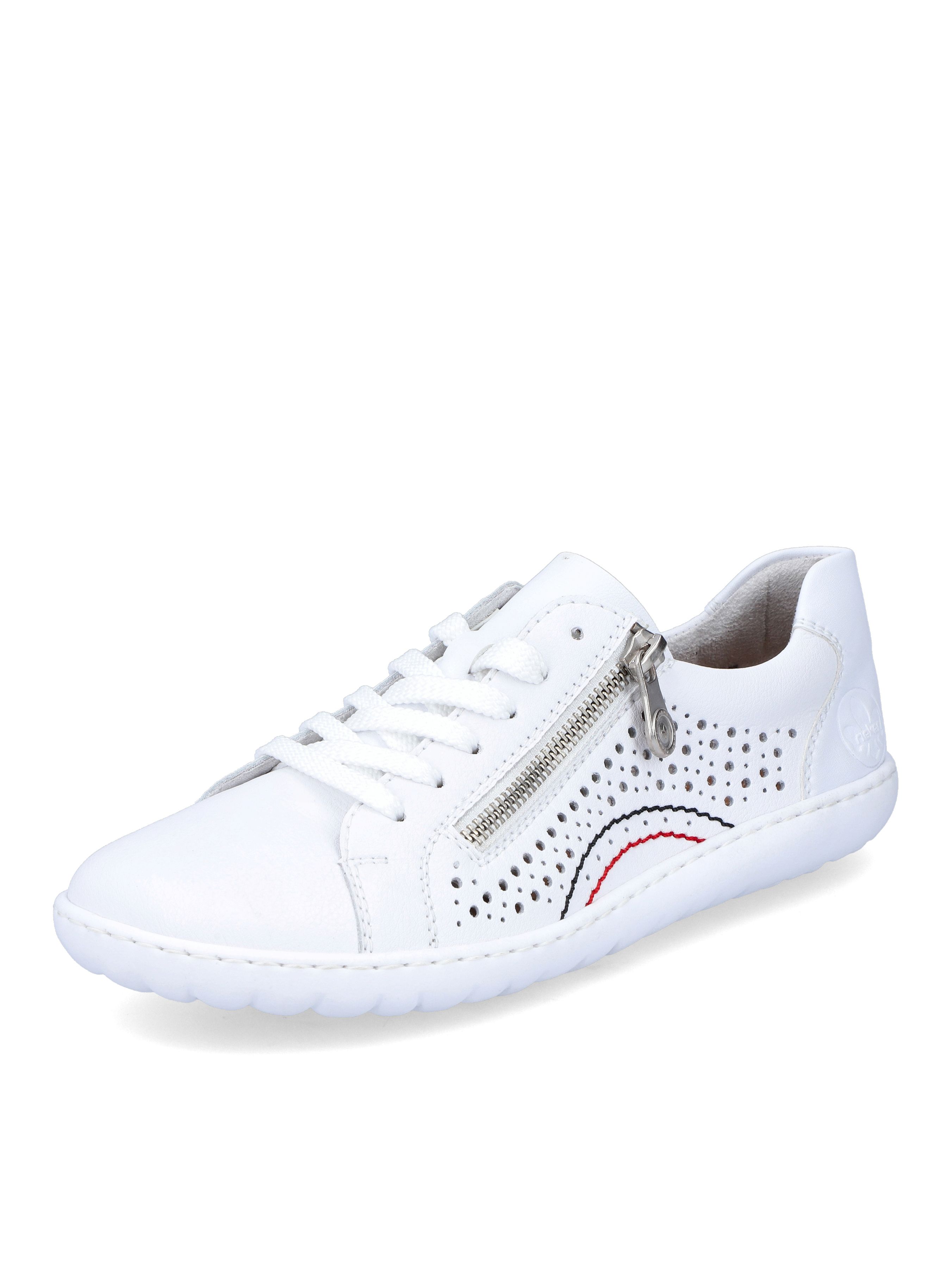 

Полуботинки женские Rieker 52824/80 белые 38 RU, Белый, 52824/80