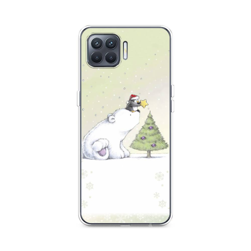 

Чехол для Oppo Reno 4 Lite/A93 "Украшение елки", Белый;бежевый, 254550-5