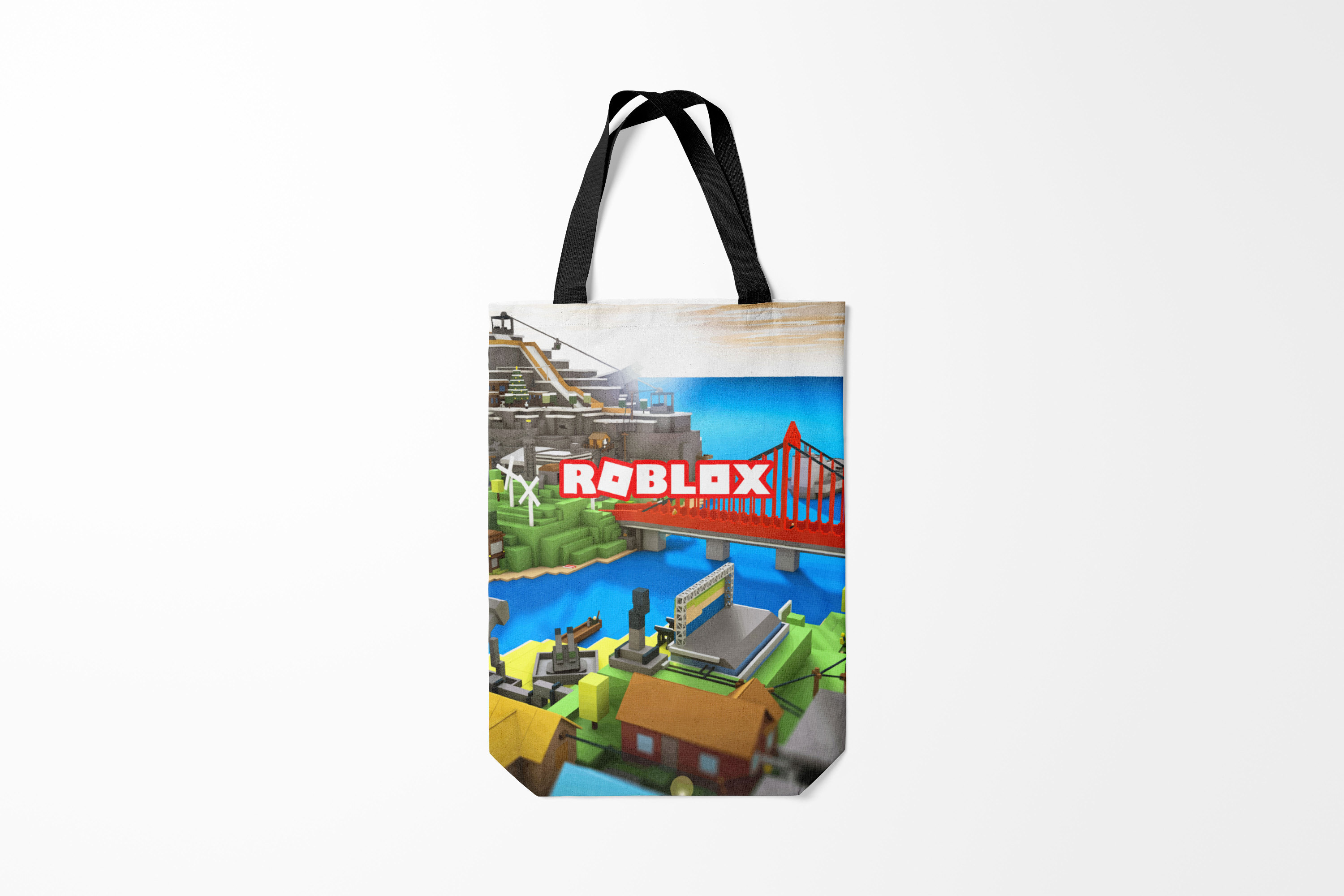 

Сумка шoппер унисекс Burnettie Разные игры ROBLOX,, Разные игры ROBLOX