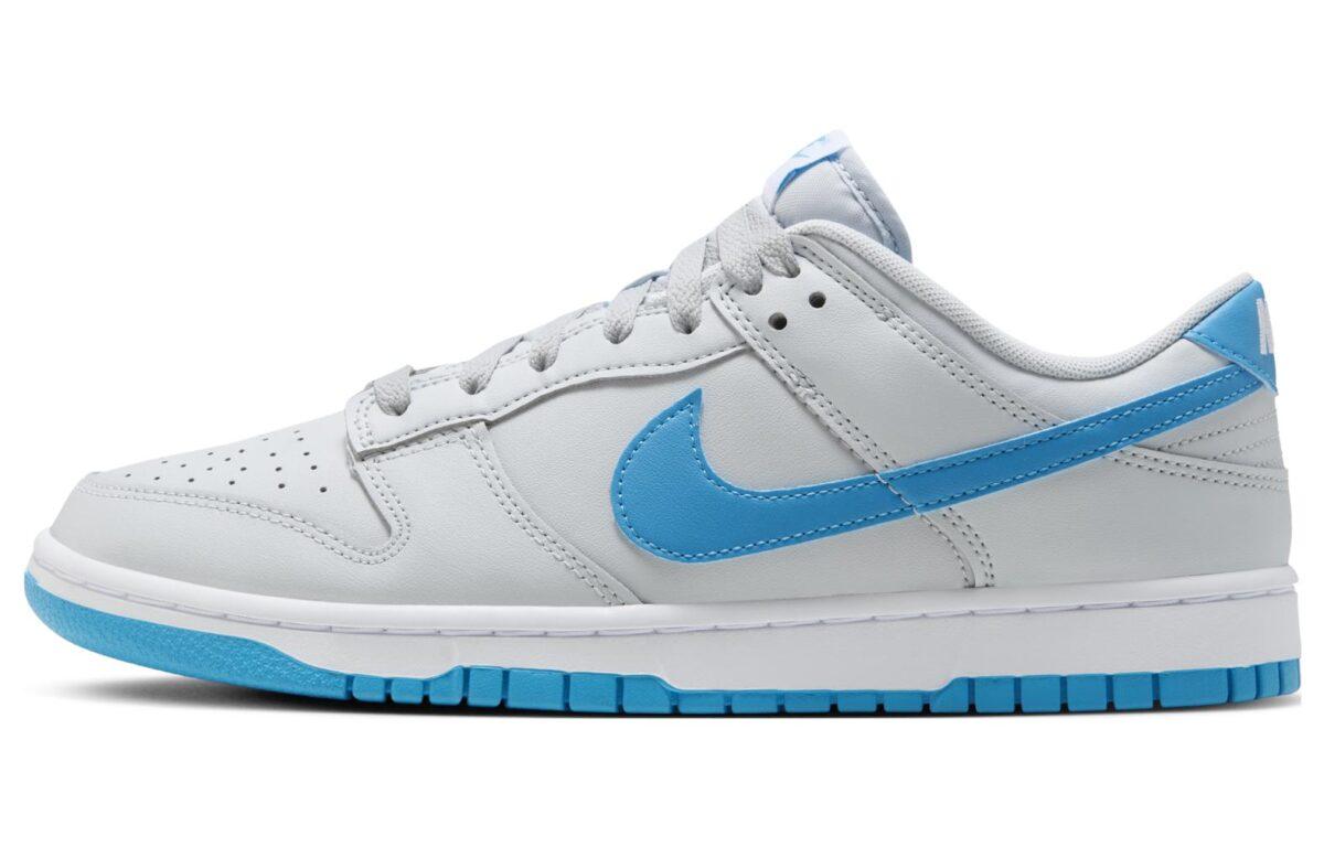 

Кеды унисекс Nike Dunk Low Retro серые 44 EU, Серый, Dunk Low Retro