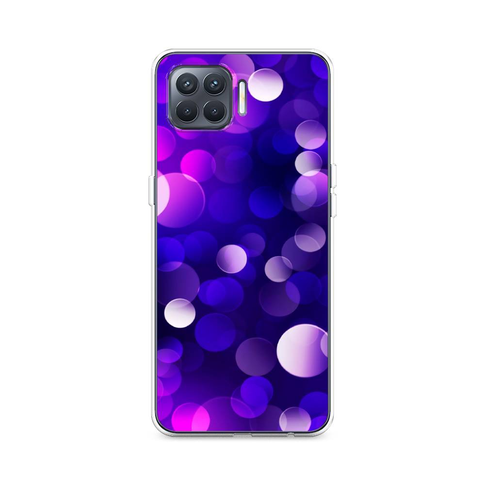 

Чехол для Oppo Reno 4 Lite/A93 "Абстракция 27", Фиолетовый, 254550-3