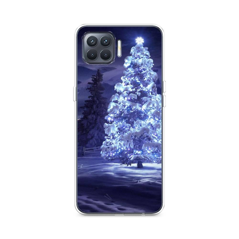 

Чехол для Oppo Reno 4 Lite/A93 "Зима 4", Синий;черный;белый, 254550-2