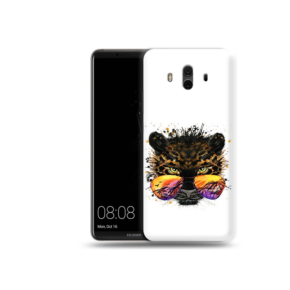 

Чехол MyPads Tocco для Huawei Mate 10 тропический леопард (PT88364.53.649), Прозрачный, Tocco