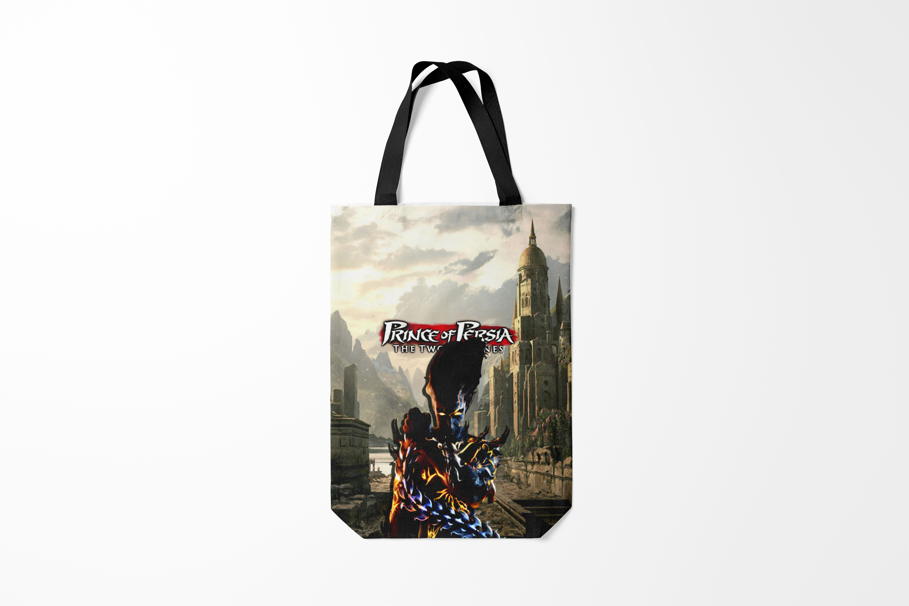 

Сумка шoппер унисекс Burnettie Разные игры Prince of Persia демон,, Разные игры Prince of Persia демон