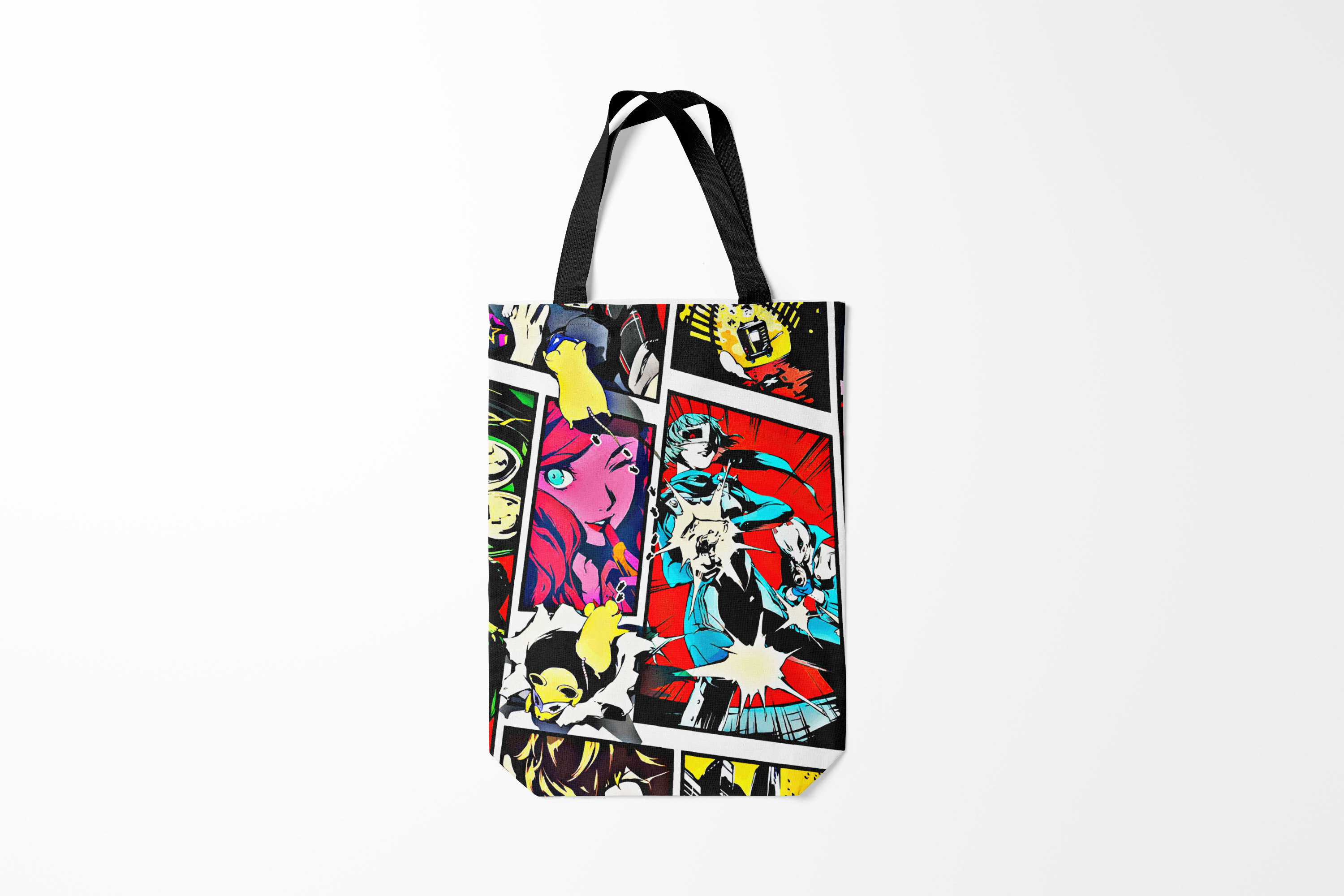 

Сумка шoппер унисекс Burnettie Разные игры persona 5,, Разные игры persona 5