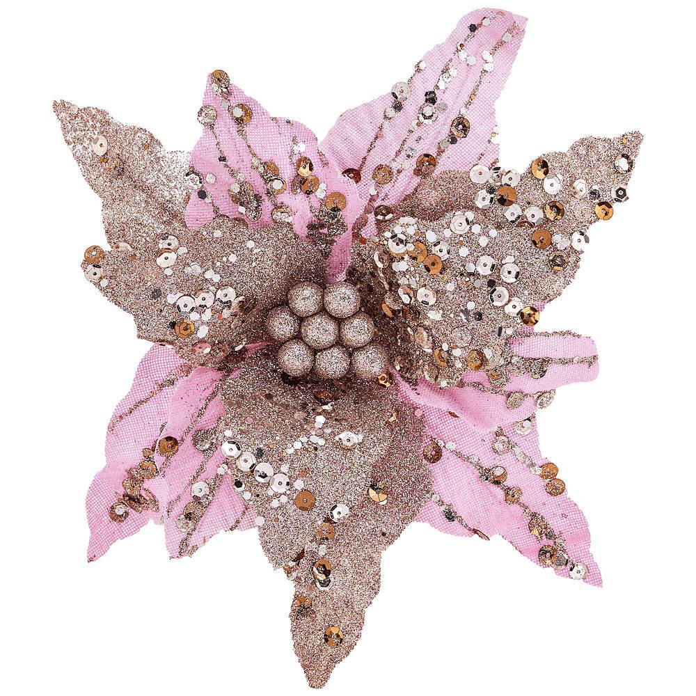 

Елочная игрушка Lefard пуансетия 535-292 2 см фиолетовый 1 шт., тигр