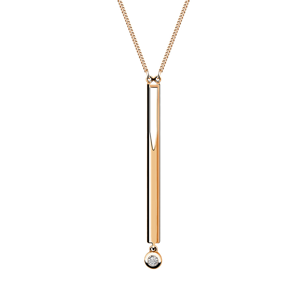 

Колье из серебра 45 см AQUAMARINE 73553А_925_з, 73553А_925_з