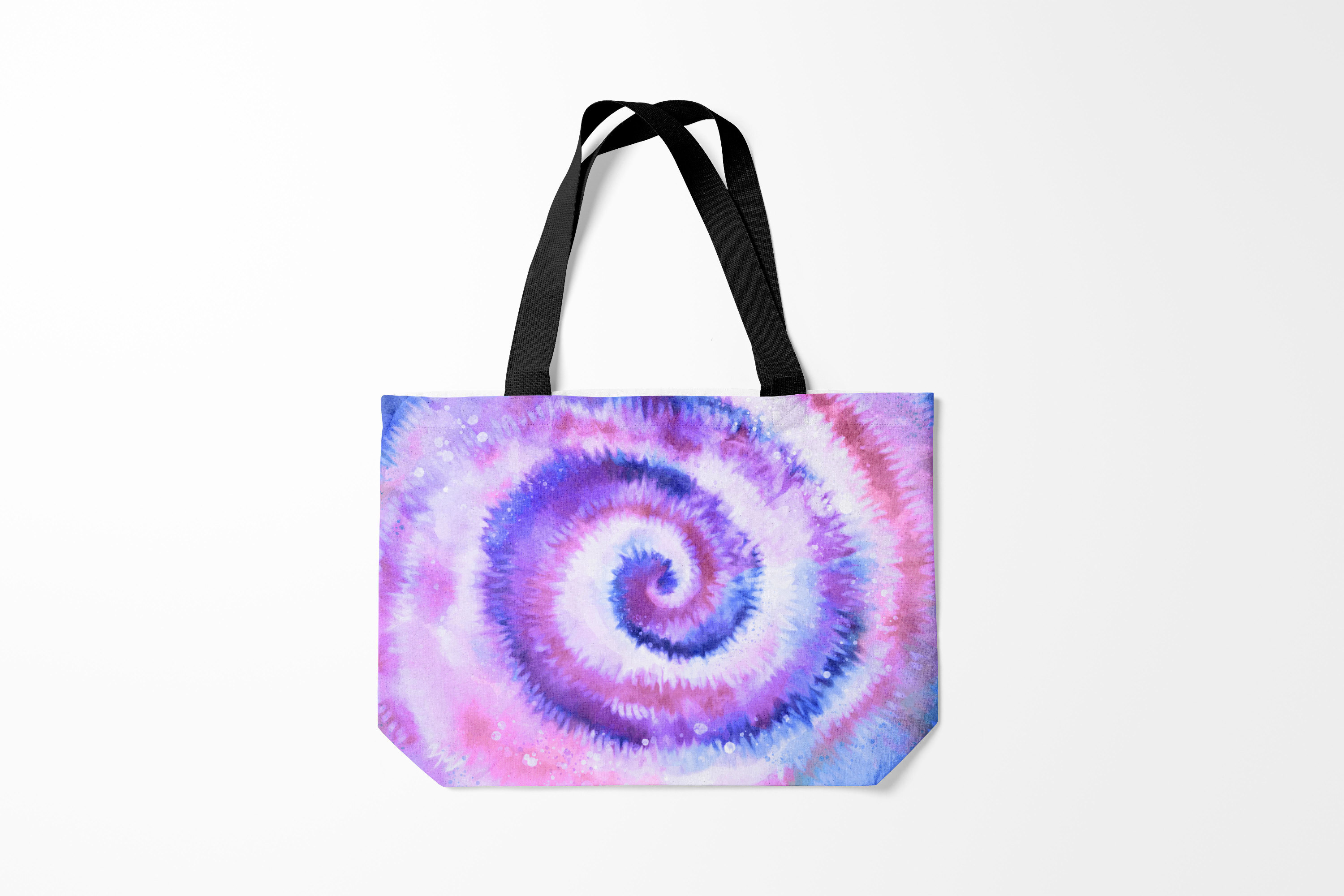 

Сумка шoппер унисекс Burnettie Tie Dye PURPLE, разноцветный, Tie Dye PURPLE