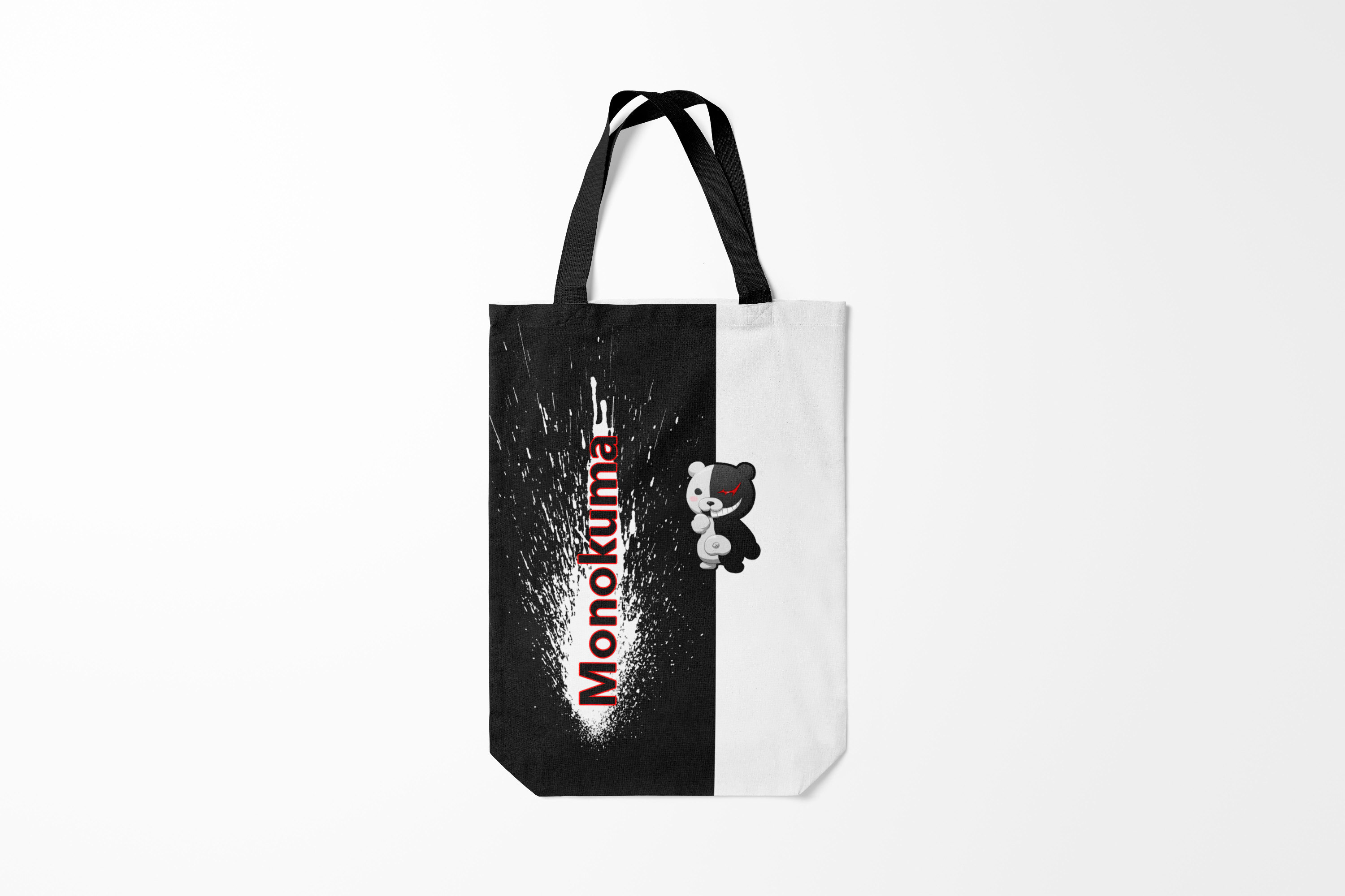 

Сумка шoппер унисекс Burnettie Разные игры Monokuma,, Разные игры Monokuma