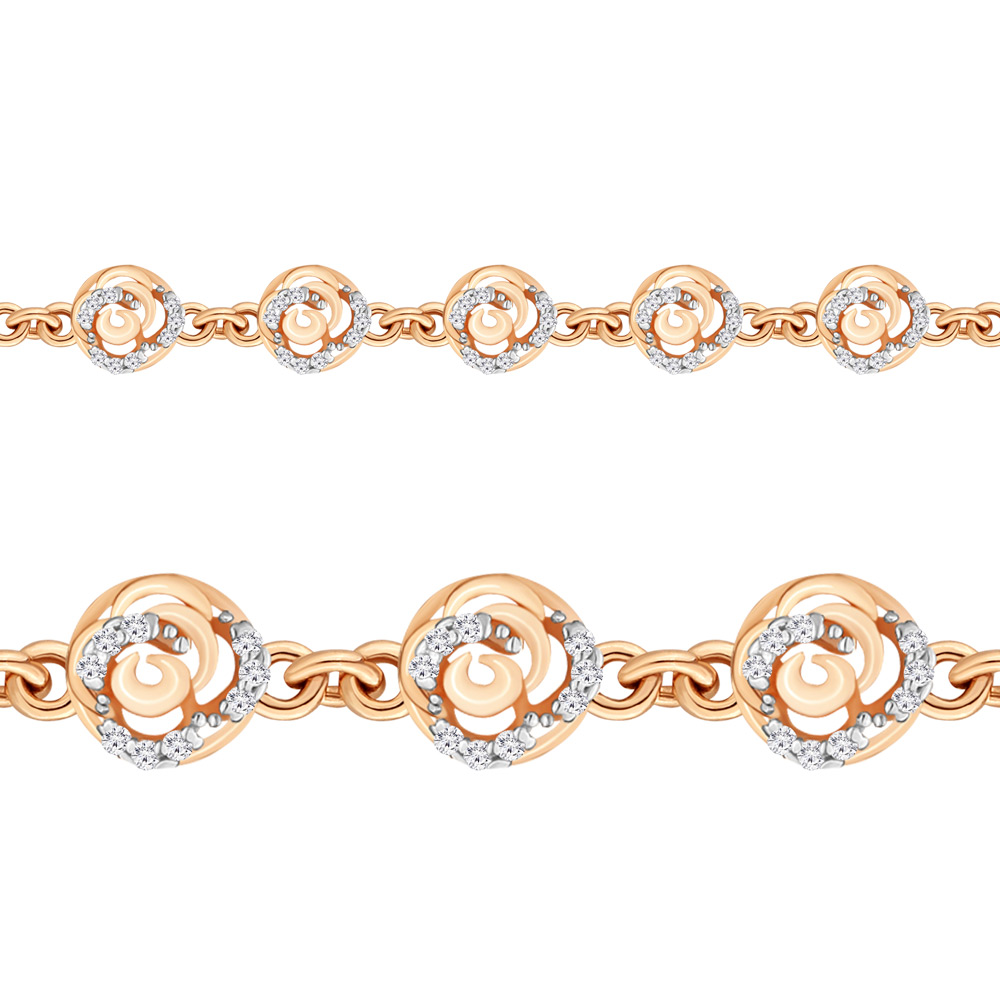 

Браслет из серебра р. 17 AQUAMARINE 74367А_925_з, 74367А_925_з
