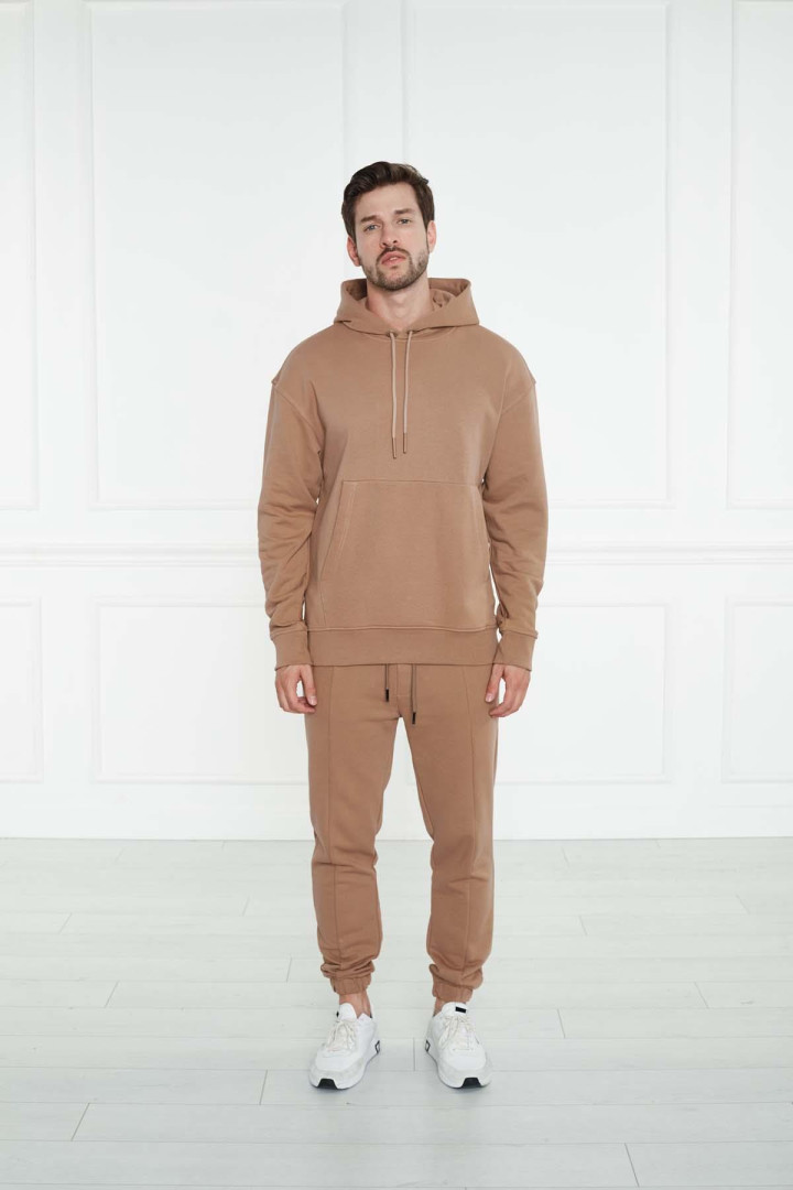 

Худи мужское Vaganza 2021AW-1200 бежевое S (товары доставляются из-за рубежа), 2021AW-1200