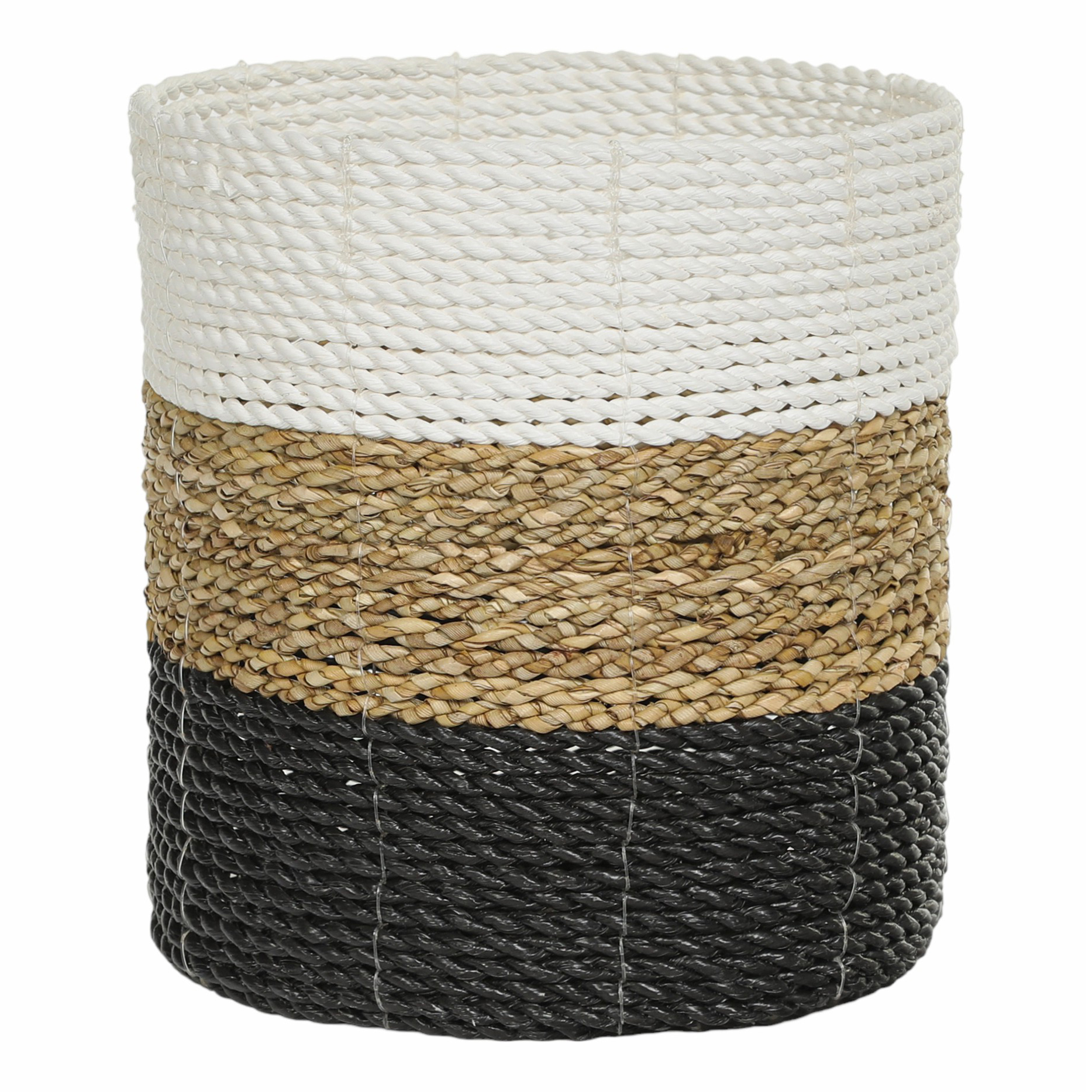 

Корзина Rattan Grand Deco Mini 15 х 15 см коричнево-белая