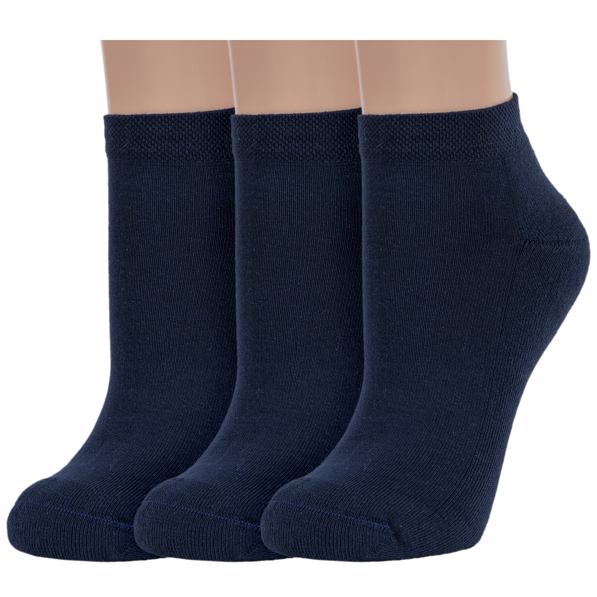 

Комплект носков женских Rusocks 3-Ж-2338 синих 23-25, Синий, 3-Ж-2338