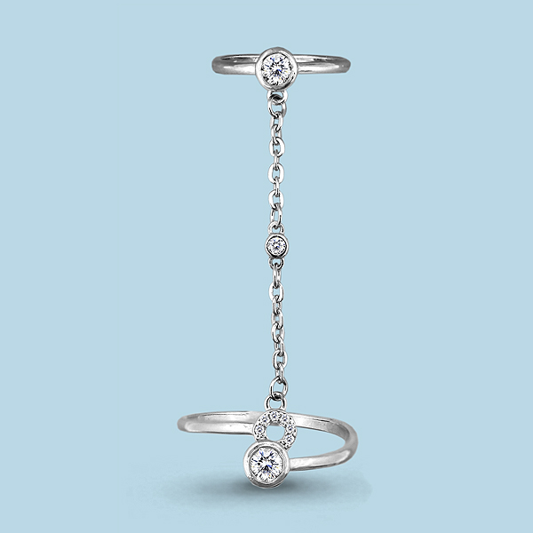

Кольцо из серебра р. 17 AQUAMARINE 64220А_925_р, 64220А_925_р