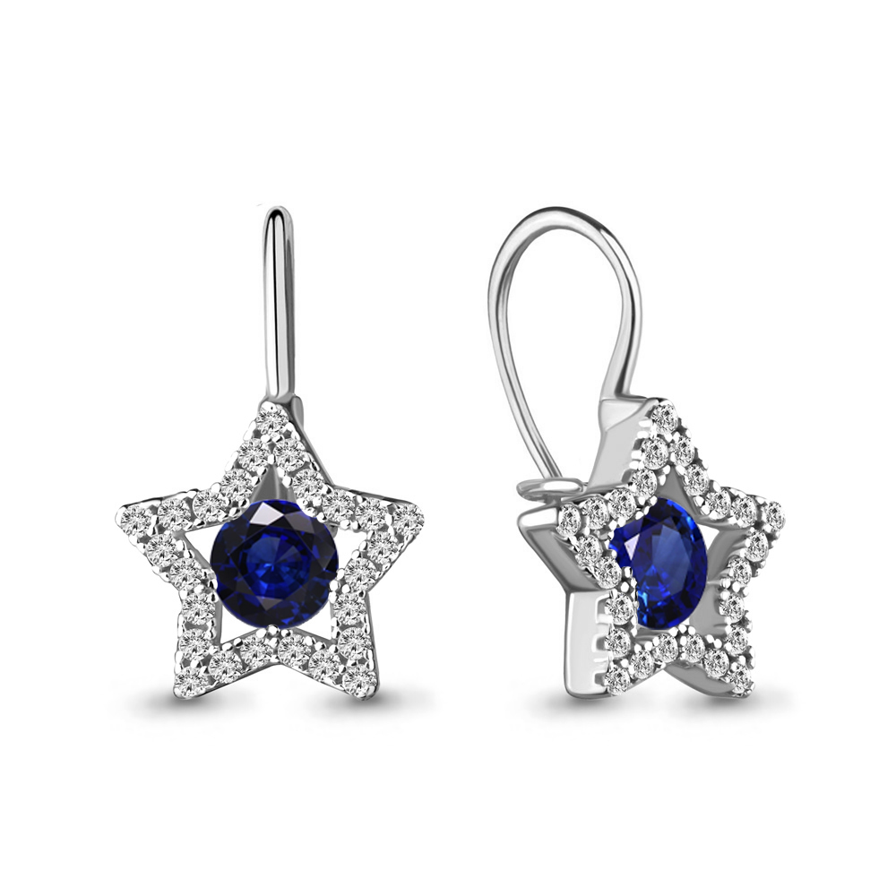 

Серьги из серебра 48771АБ_925_р, 48771АБ_925_р