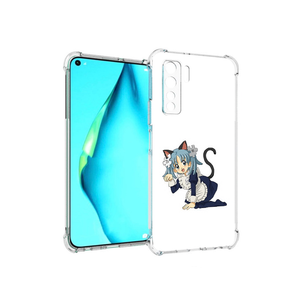 

Чехол MyPads Tocco для Huawei Nova 7 SE аниме3, Прозрачный, Tocco