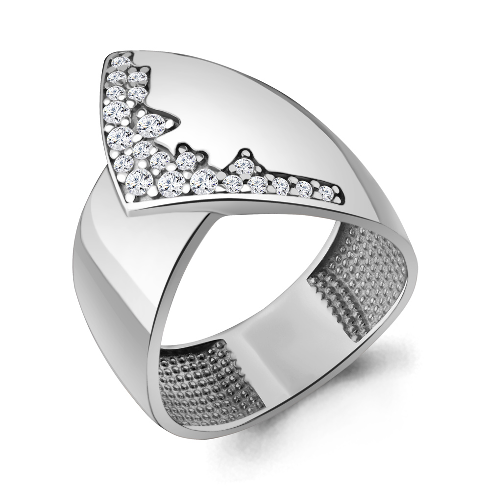

Кольцо из серебра р.  AQUAMARINE 67836А_925_р, 67836А_925_р