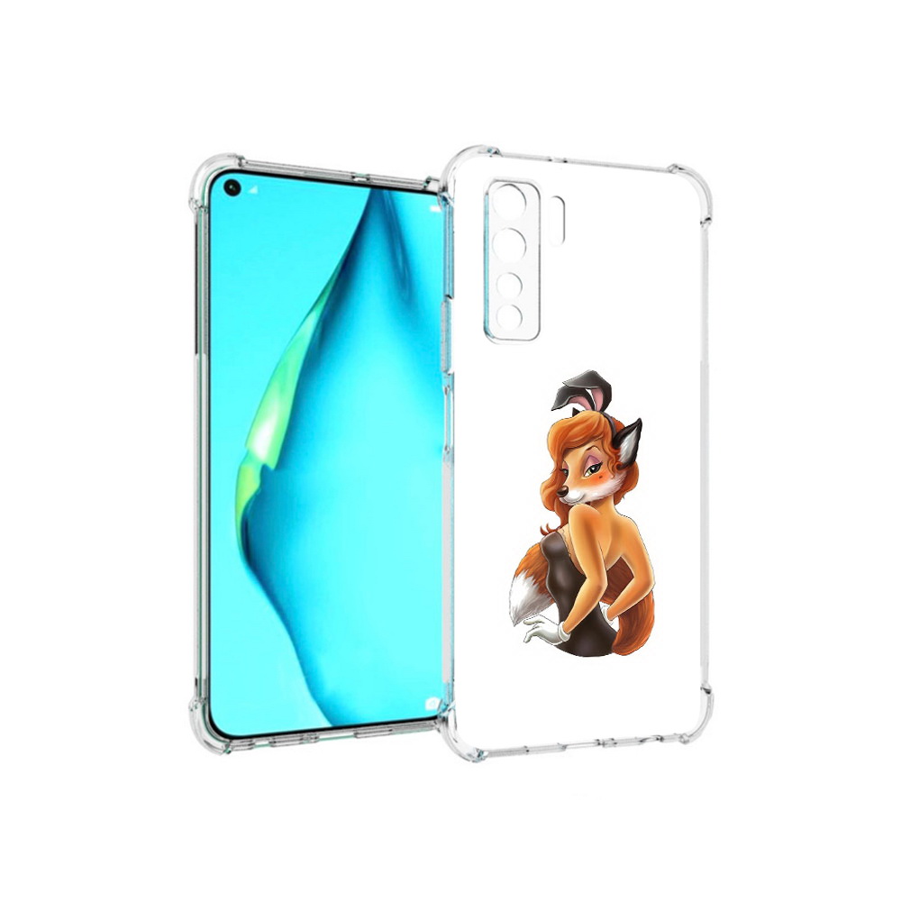 

Чехол MyPads Tocco для Huawei Nova 7 SE баронесса, Прозрачный, Tocco