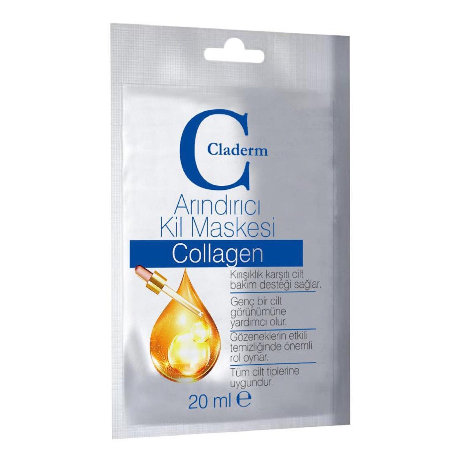 

Маска для лица Claderm Collagen 20 мл