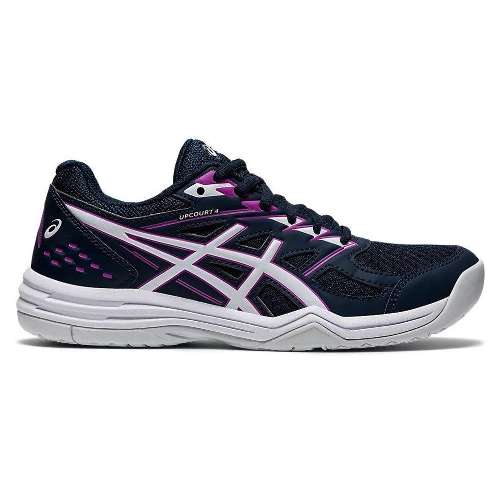 фото Кроссовки женские asics upcourt 1072a055 синие 9 us