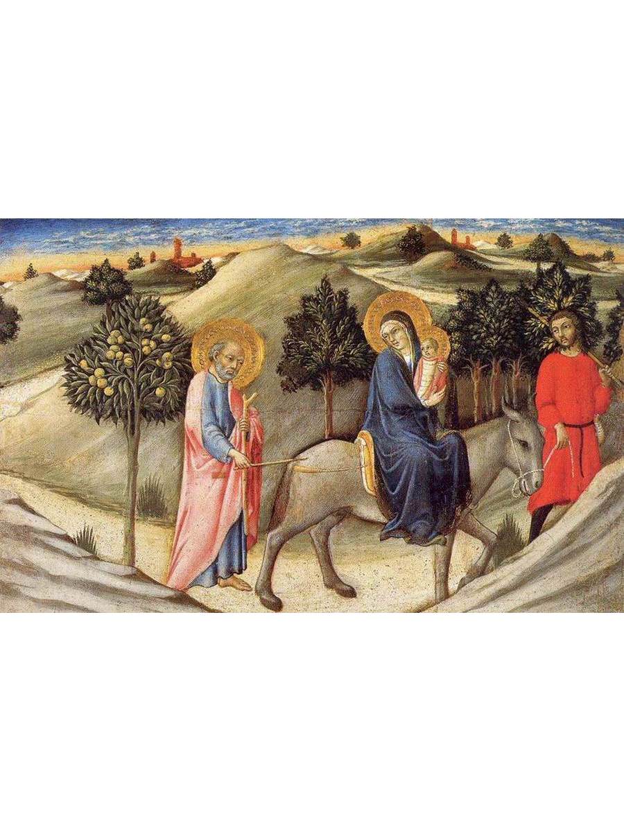 

Постер DRABS A3 Сано ди Пьетро Flight to Egypt
