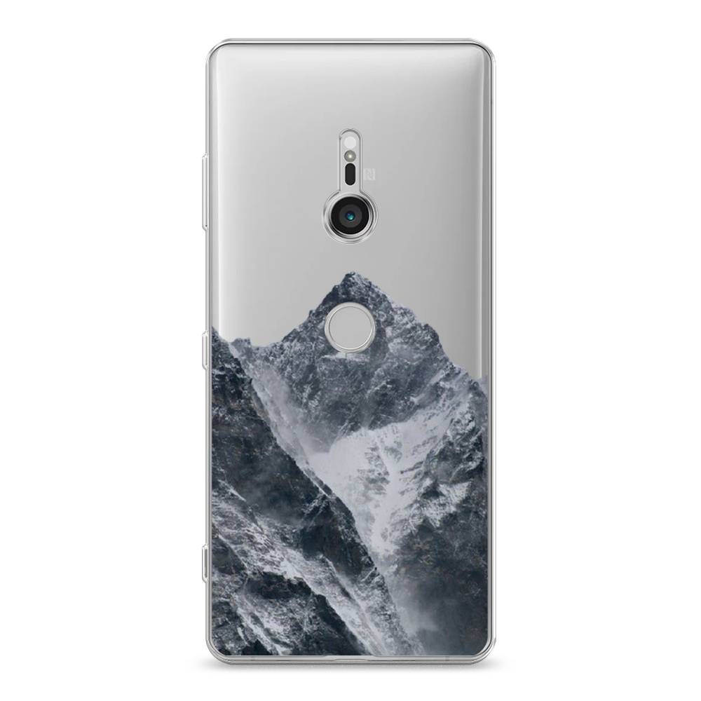

Чехол на Sony Xperia XZ3 "Горы арт 4", Серый;бежевый, 53650-2