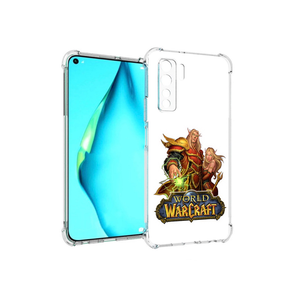 Чехол MyPads Tocco для Huawei Nova 7 SE варкрафт2