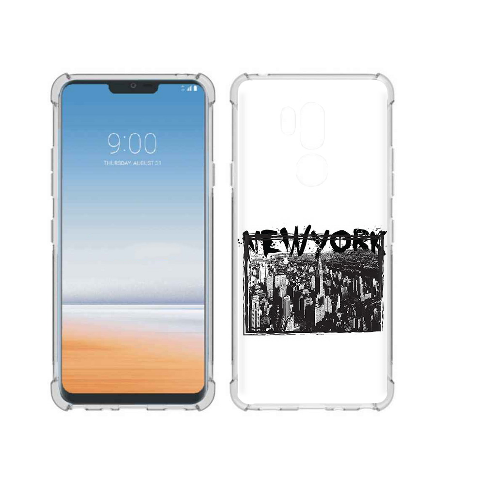 

Чехол MyPads Tocco для LG G7 ThinQ че, Прозрачный, Tocco