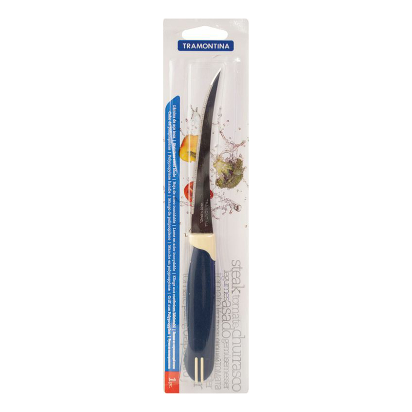 фото Нож для овощей tramontina multicolor 12,5 см