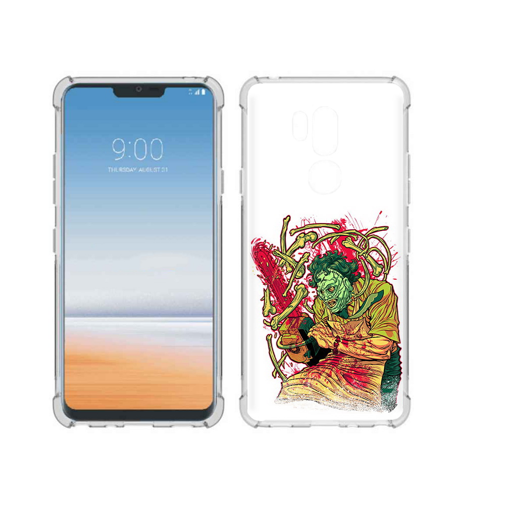

Чехол MyPads Tocco для LG G7 ThinQ яркий мясник, Прозрачный, Tocco