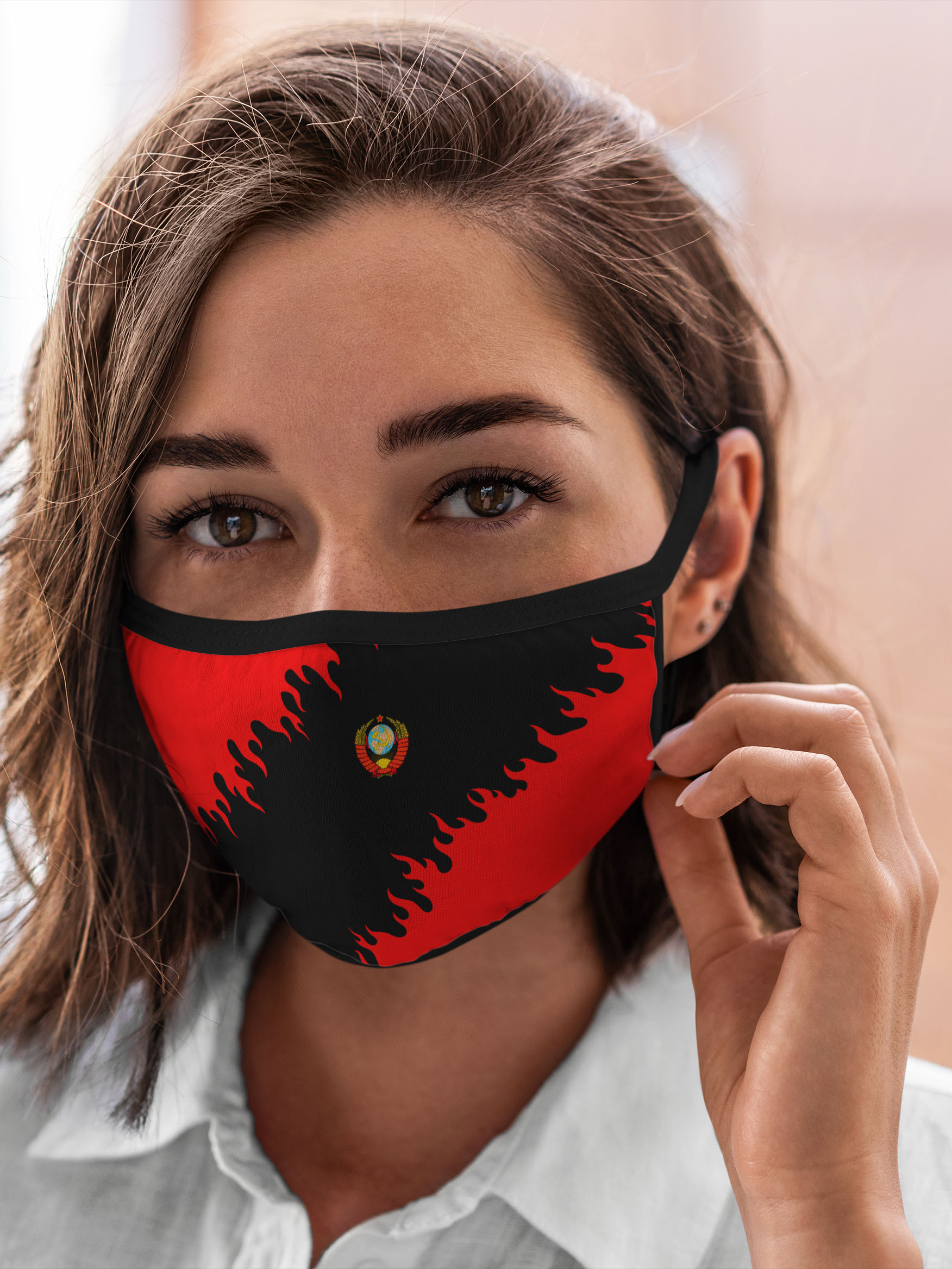 

Многоразовая маска унисекс Burnettie Ссср, Разноцветный, Ссср