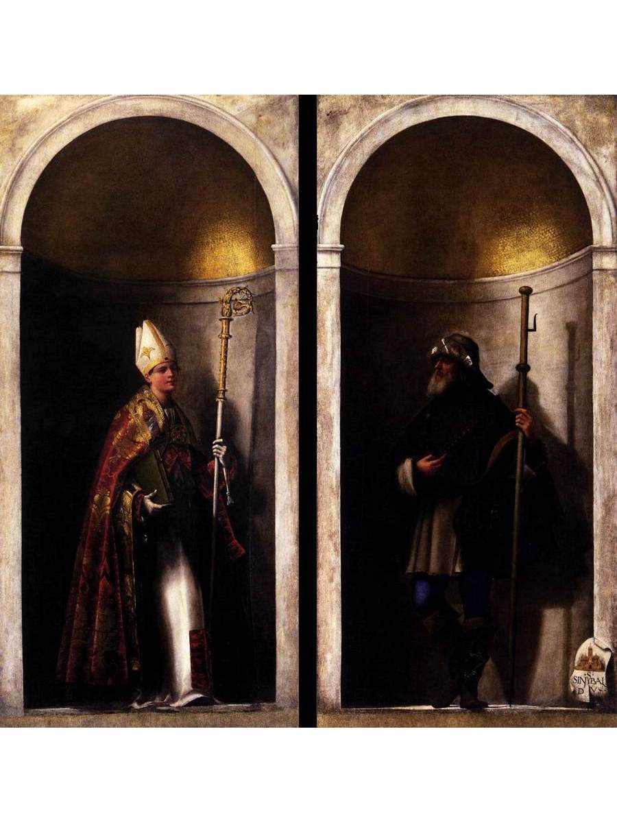 

Постер DRABS A3 Себастьяно дель Пьомбо St Louis of Toulouse and St Sinobaldus