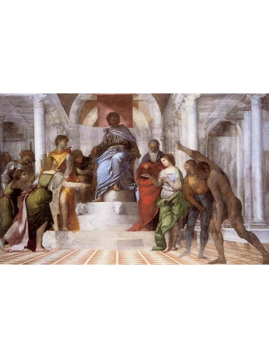 

Постер DRABS A3 Себастьяно дель Пьомбо The Judgment of Solomon