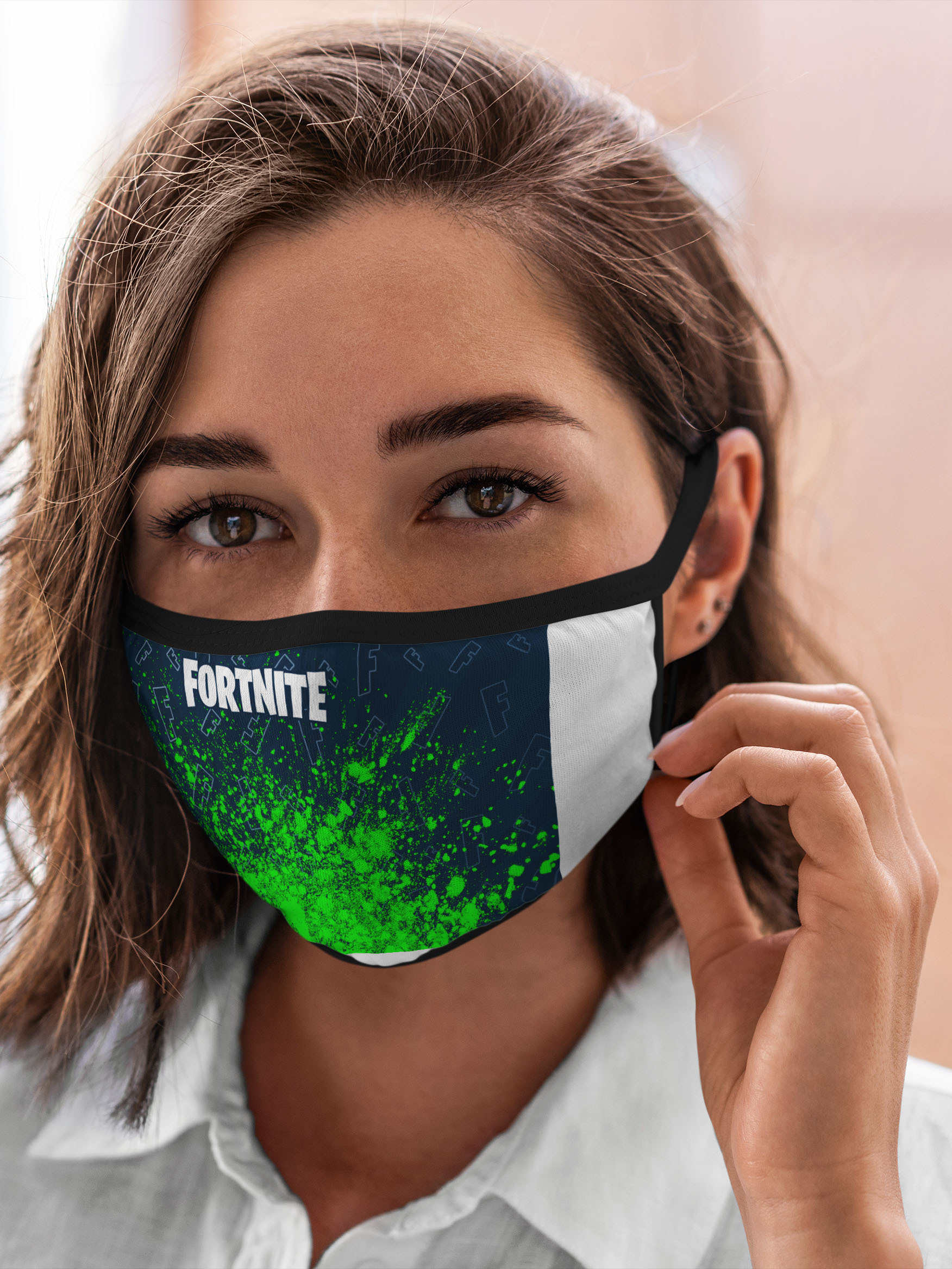 

Многоразовая маска унисекс Burnettie Fortnite Фортнайт, Разноцветный, Fortnite Фортнайт