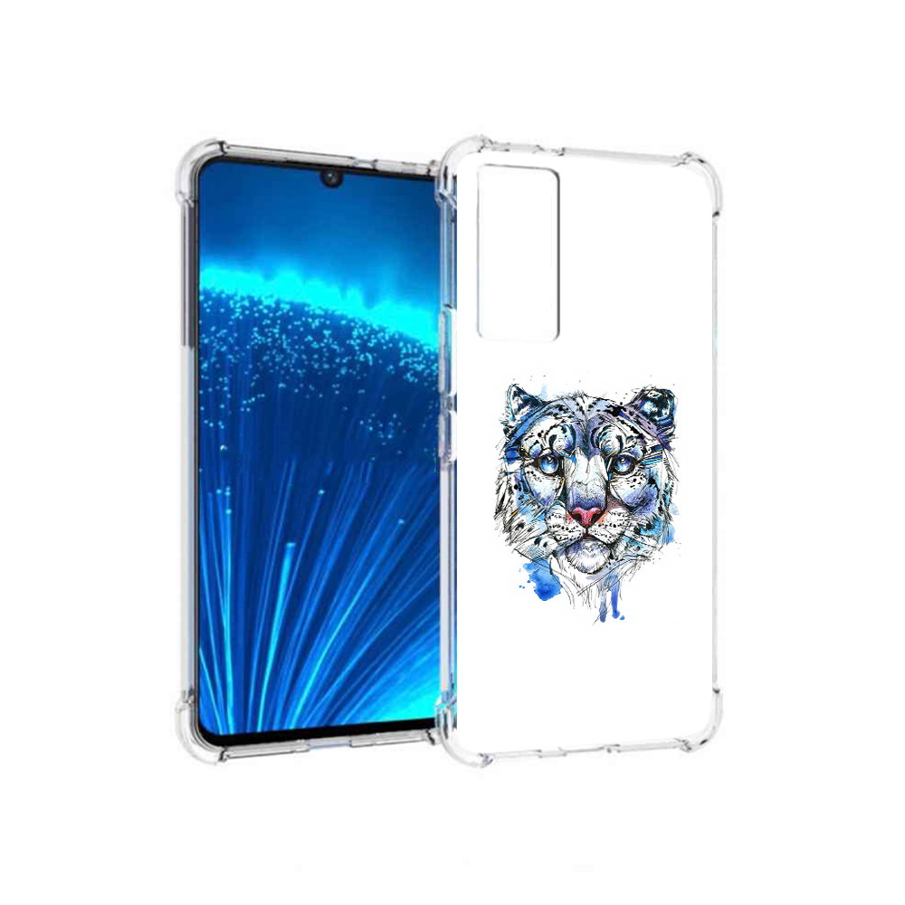 

Чехол MyPads Tocco для Vivo V21E водяной тигр (PT226954.394.263), Прозрачный, Tocco