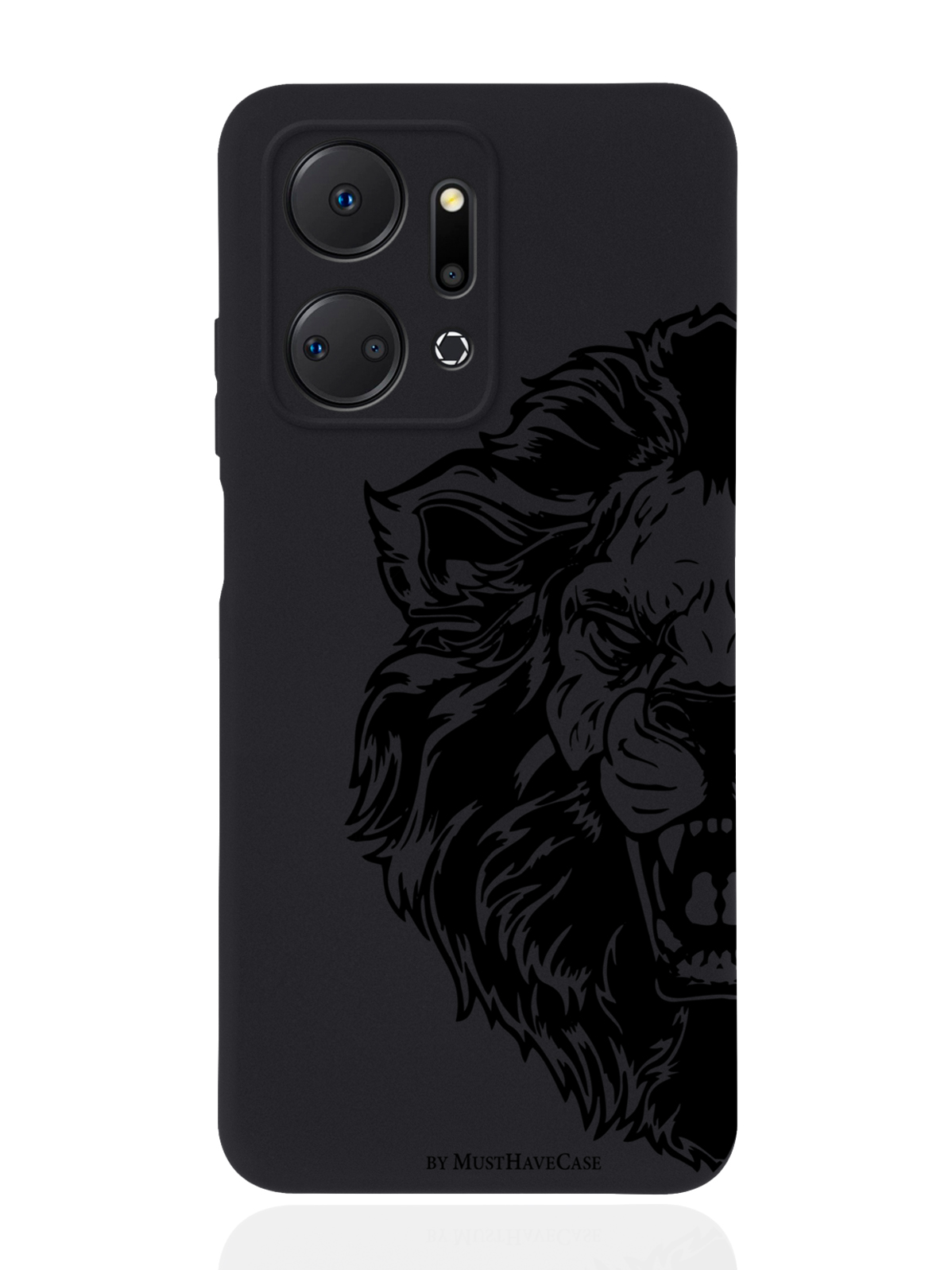 фото Чехол musthavecase для honor x7a король лев черный