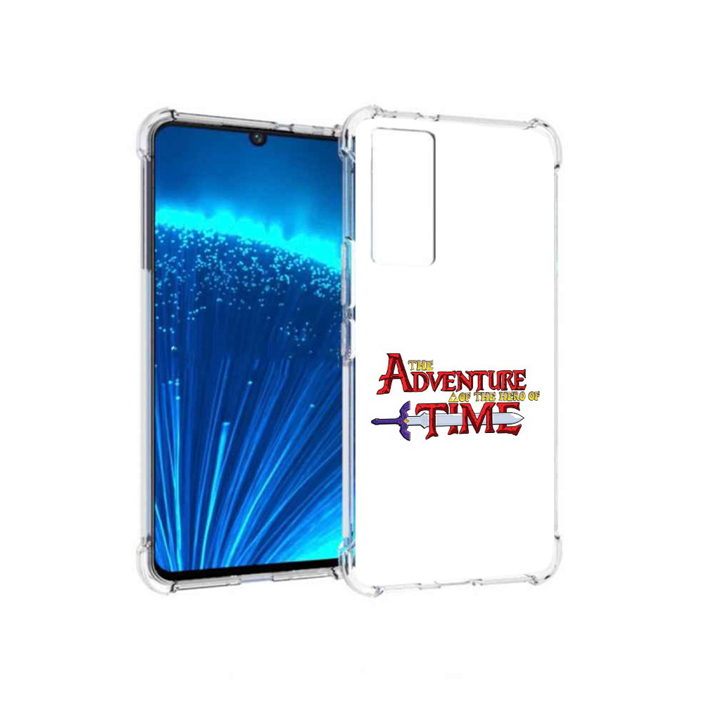 

Чехол MyPads Tocco для Vivo V21E время приключений логотип (PT226954.394.275), Прозрачный, Tocco