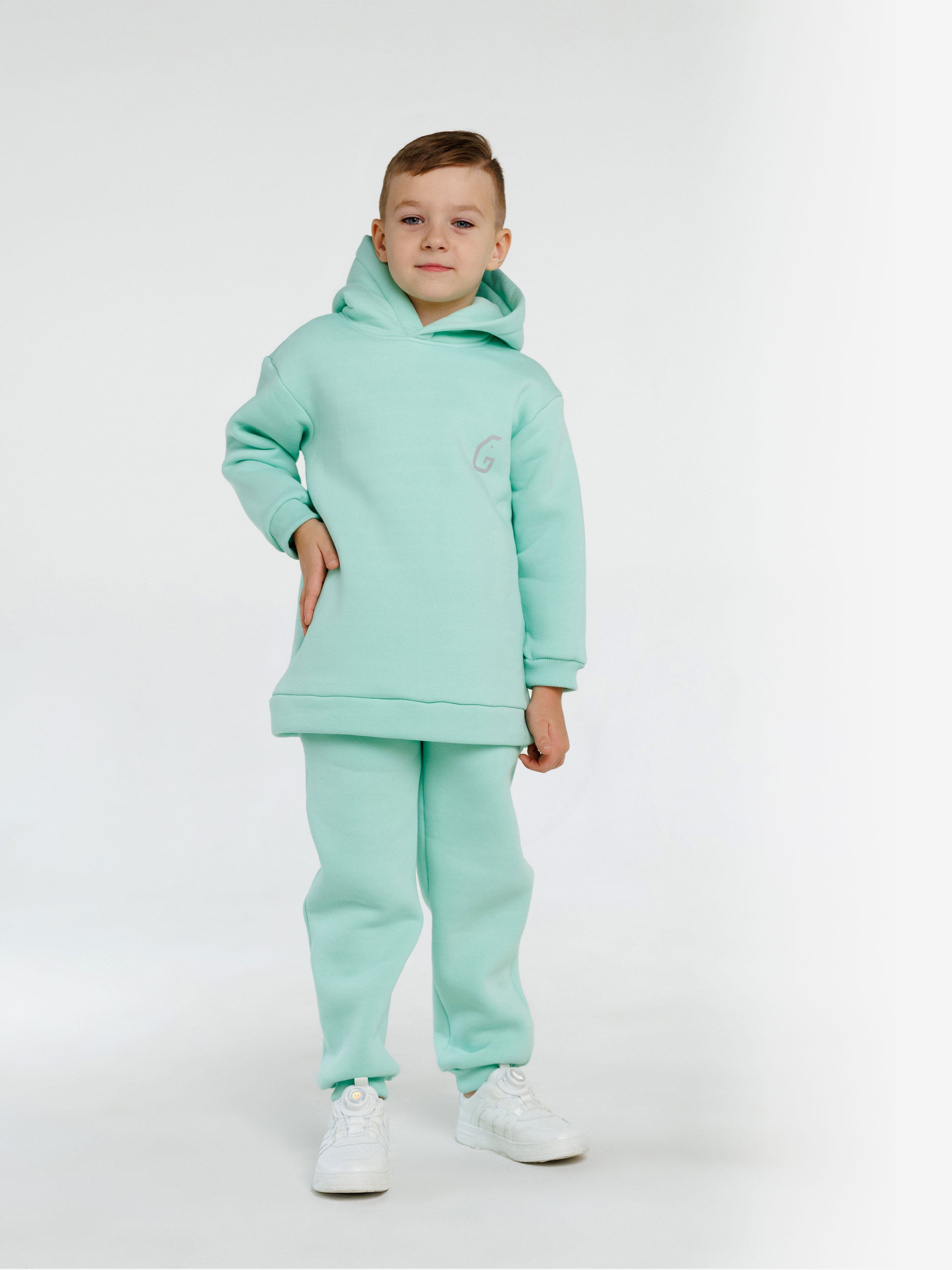 Костюм спортивный GECOTTON MINT, мятный, 122